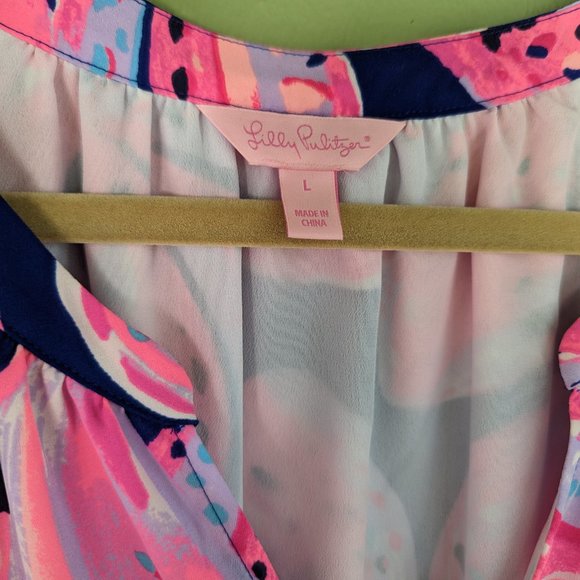 Lilly Pulitzer Stargazer Dress Size Large - Picture 3 of 6